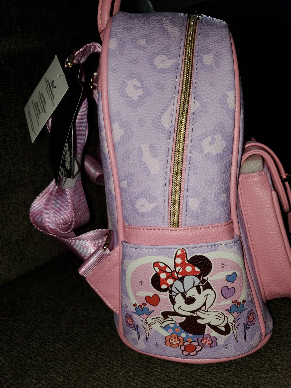 Wondapop Disney Pink and Lavender Minnie & Daisy Mini Backpack